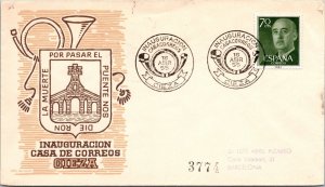 Spain 1955 - Inauguration Of The Cieza Post Office - J8421