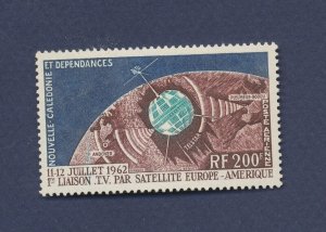 NEW CALEDONIA - Scott C33 -  VF MNH - space satellite - 1962