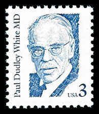 PCBstamps   US #2170 3c Dr. Paul D. White, MNH, (43)