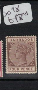 Barbados SG 98 MNH (5ece)