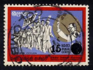 Ceylon #465 Victory March, used (0.50)