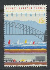 Australia SG 1376b  Used  perf 15½ - Harbour Tunnel