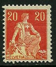Switzerland # 132, Mint Hinge Remain  =