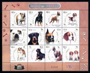 [39531] Mexico 2007 Animals Dogs MNH Sheet