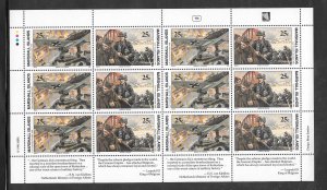 Marshall Islands #249-50 MNH Sheet (11360)