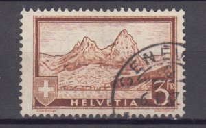 J38693 jlstamps,1931 switzerland set of 1 #209 mountain