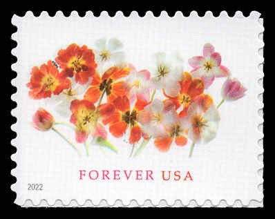 USA 5681 Mint (NH) Tulips Forever Stamp