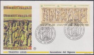 VATICAN Sc #931a-c FDC TRYPTICH of 3 SACRIFICE of ISAAC