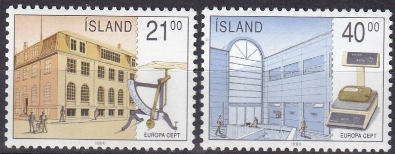 Iceland #698-9 MNH CV $7.50  (SU8243)