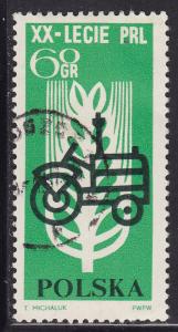 Poland 1248 Polish People's Republic 20 Anniv. 60GR 1964