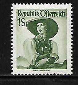 AUSTRIA 539 MNH 1948-1952 ISSUE