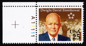 US 2513 MNH VF 25 Cent Dwight David Eisenhower
