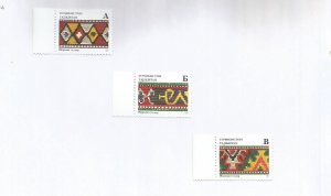 TADZHIKISTAN - 1999 - National Ornaments - Perf 3v Set - M L H