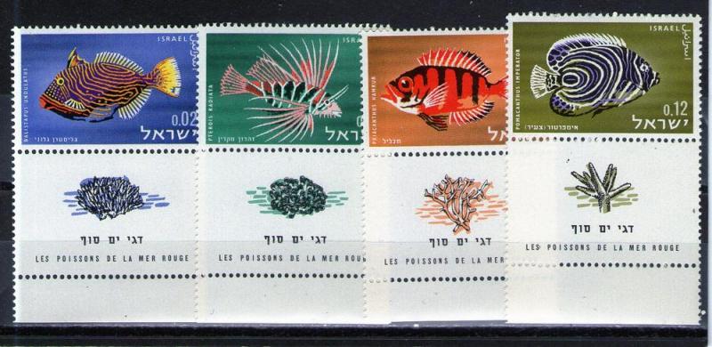 Israel 246-249 MNH w tabs