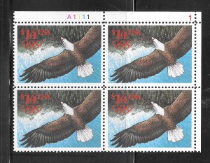 #2542 MNH Plate Block