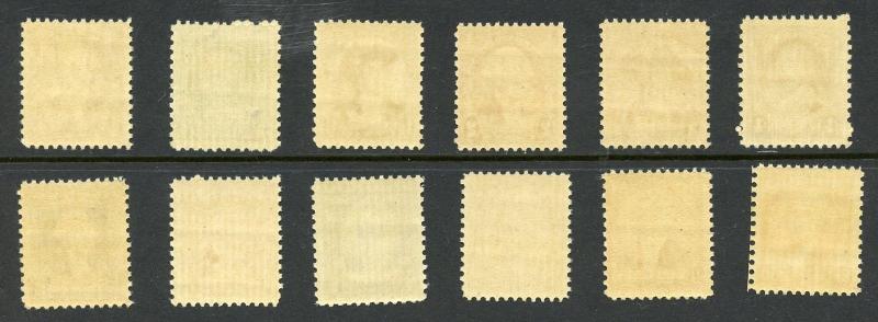 U.S. Scott 704-715 MNH Washington Bicentennial Set