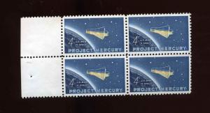 U.S. # 1193 Mercury Project Block of 4 -  mnh