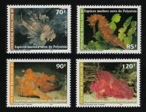 Fr. Polynesia Fish Marine Life 4v SG#841-844