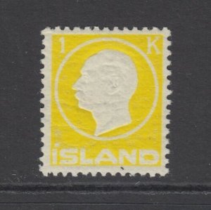 Iceland, Scott 96, MNH 