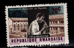 RWANDA Scott 85 MH* medical research stamp