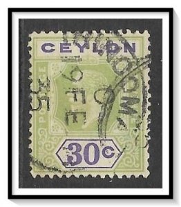 Ceylon #239a KG V Used