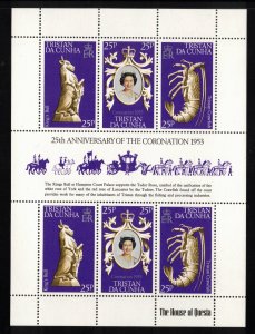 TRISTAN DA CUNHA 1978 Coronation 25th Anniversary; Scott 238, SG 239b; MNH