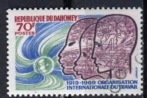 Dahomey 1969: Sc. # 258; O/Used CTO Single Stamp