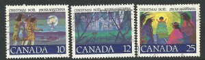 Canada  741-743  Used  Complete