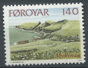 Faroe Islands Sc#33 MNH, 140o multi, Islands 1978 (1978)