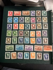 Iran lot of 64 stamps mostly used