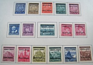 BOHEMIA & MORAVIA 1939  -  SCOTT # 1-19  -  COMPLETE - MLH