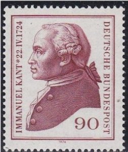 Germany Sc 1144 Immanuel Kant MNH