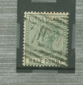 Turks Islands #48av  Single