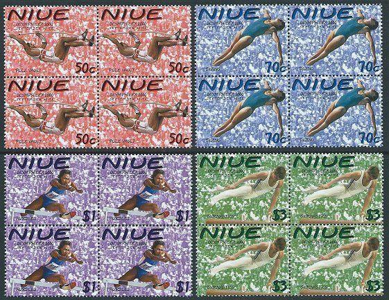 NIUE 2000 Olympic Games set block of 4 MNH.................................62434