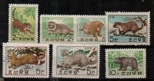 North Korea Scott 194-9 Mint NH (Catalog Value $62.50)