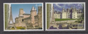 UN Vienna 382-383 MNH VF