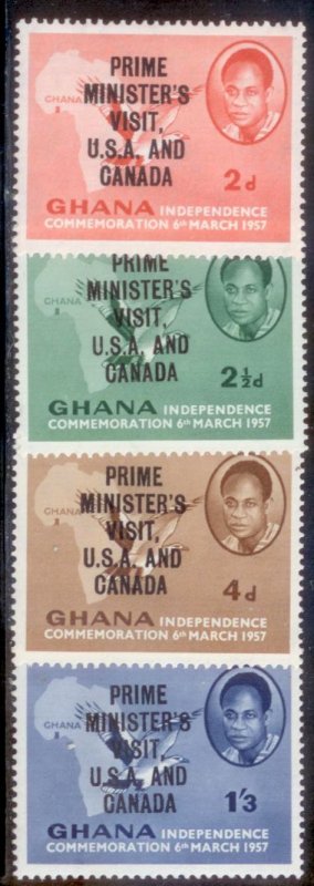 Ghana 1958 SC# 28-31 MNH-OG E28