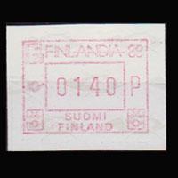 FINLAND 1988 - MI# 4 Numeral 140p NH