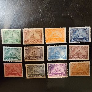 RB20-RB31 Proprietary Battleship series. Full Mint mostly all OG-NH set