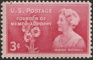 # 977 MINT NEVER HINGED MOINA MICHAEL