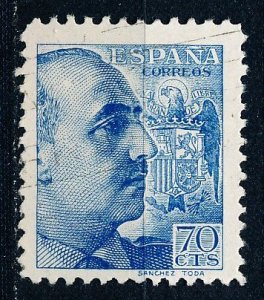 Spain #685 Single Used