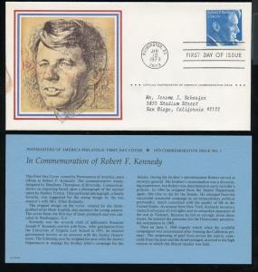 US 1770 ADDR Robert F. Kennedy, Postmasters