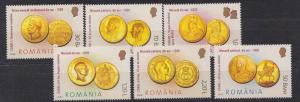 Romania 2006 STAMPS Gold coins MNH POST KINGS Carol I Ferdinand