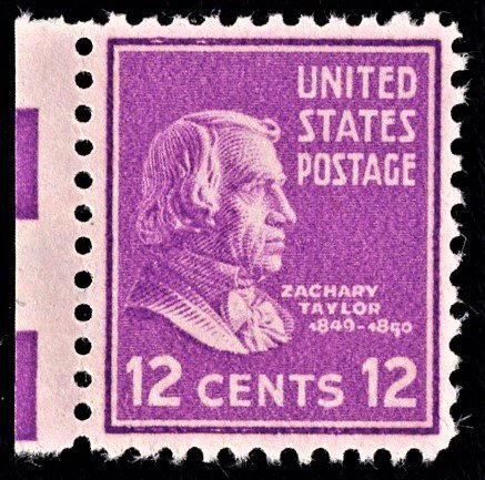 US 817 MNH VF 12 Cent Zachary Taylor