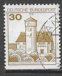 Germany 1234: 30pf Ludwigstein, used, VF