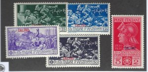 Italy Calino SC#12-16 MNH VF SCV$71.60...Grab a Value!