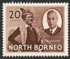 North Borneo Sc #252 Mint Hinged