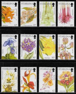 St Helena Scott #'s 824 - 835 MNH