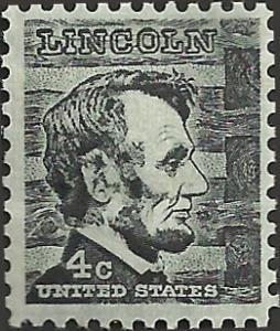 # 1282 MINT NEVER HINGED ABRAHAM LINCOLN