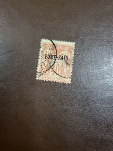 Stamps Port Said Scott #11 used